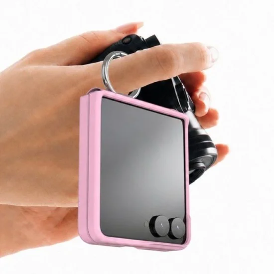 Araree Aero Flex Ring Cover For Z Flip 8 - Pink